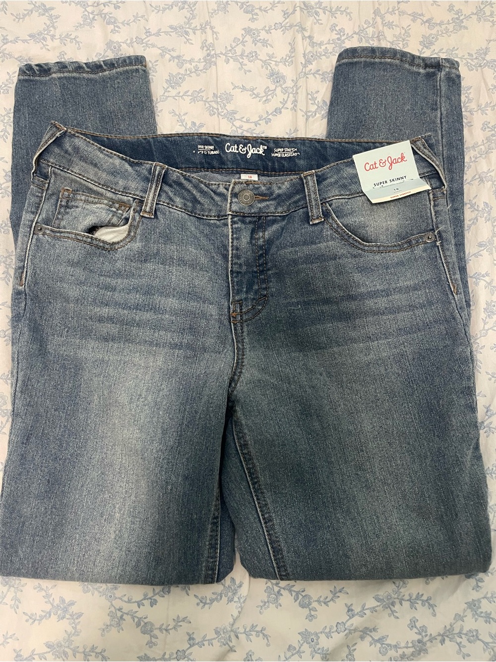 Cat & Jack Women's Light Blue Skinny Jeans